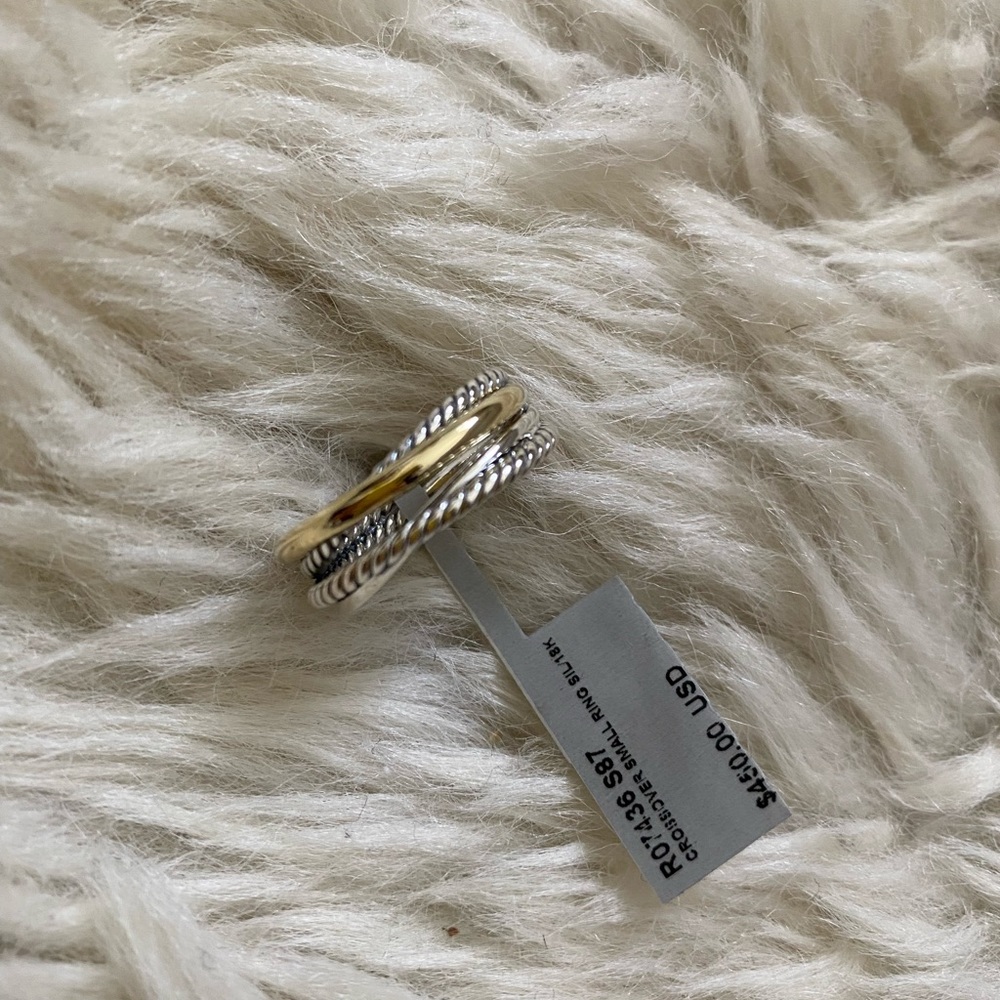 David Yurman crossover ring small